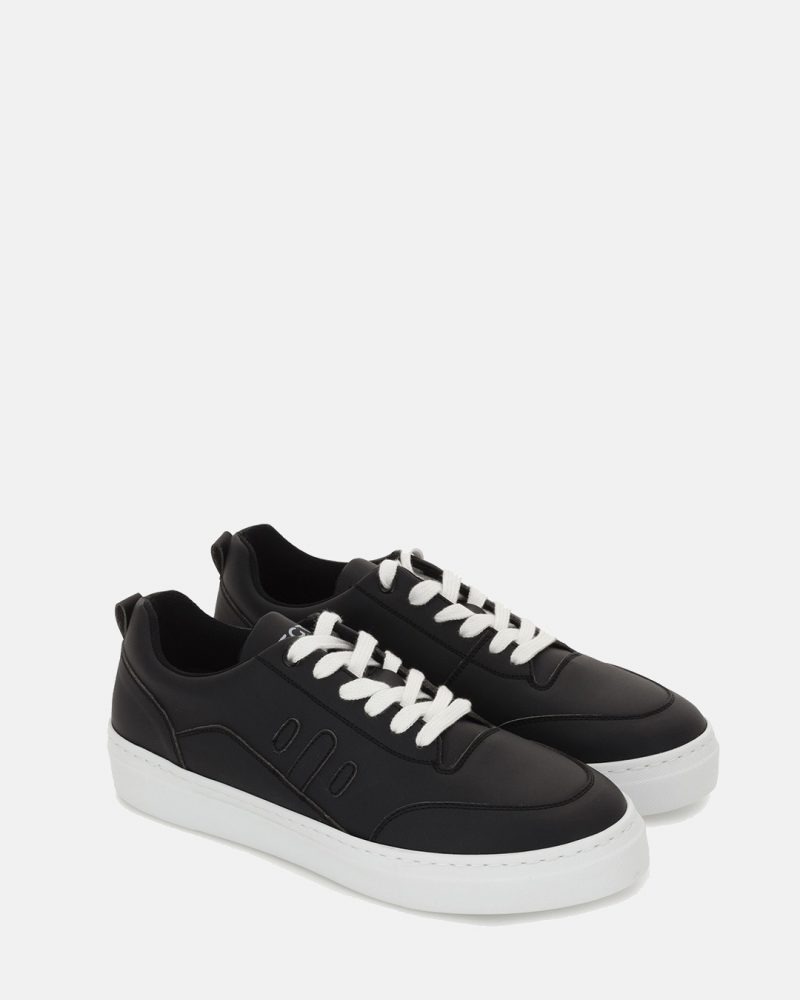 Masai Man Black — vegan shoes made with cactus leather