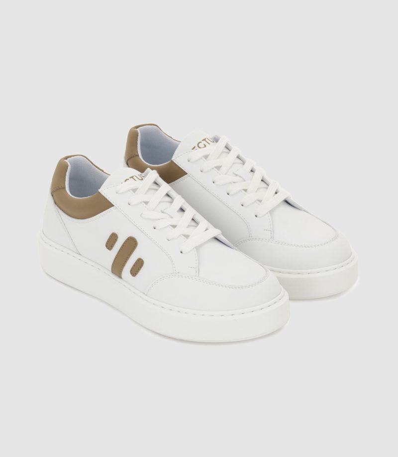 Nubia Woman Moka — vegan shoes made with cactus leather