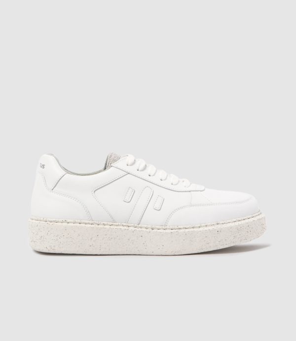 Atacama Man White — zapatillas veganas con cuero de cactus