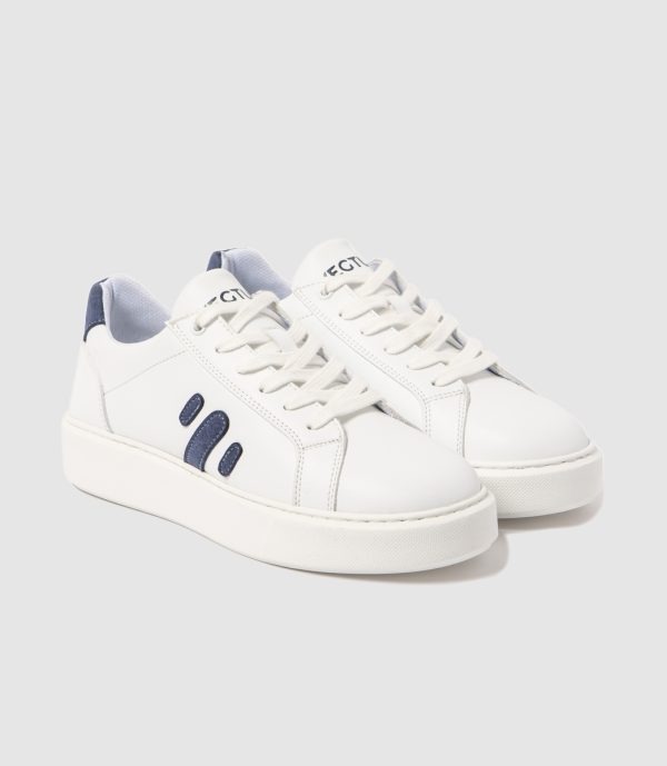 Oasis Woman Navy — vegan shoes made with cactus leather