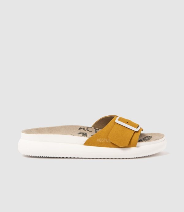 Thar Mostaza — zapatillas veganas con cuero de cactus